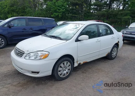 2004 Toyota Corolla Le from USA, damaged, VIN 1NXBR32E94Z224354